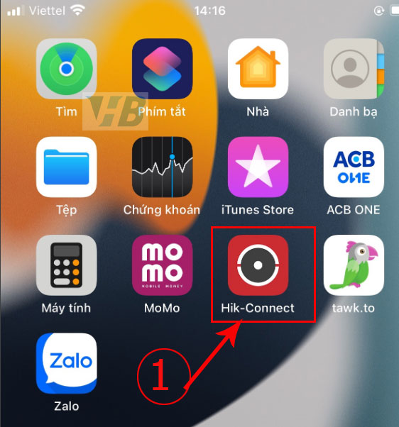 cìa đặt app hik-connect cho camera hikvision
